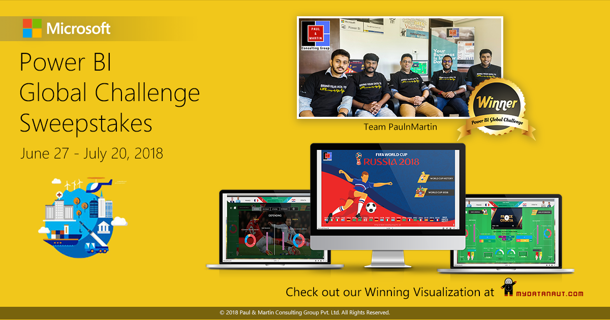 Power BI Global Challenge Sweepstakes