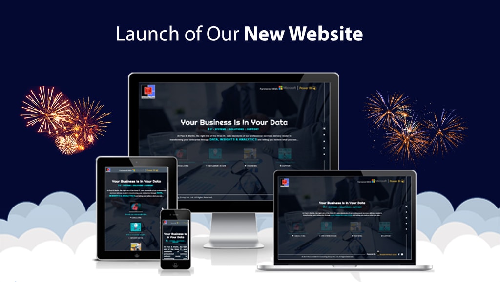 launch of our brand new website