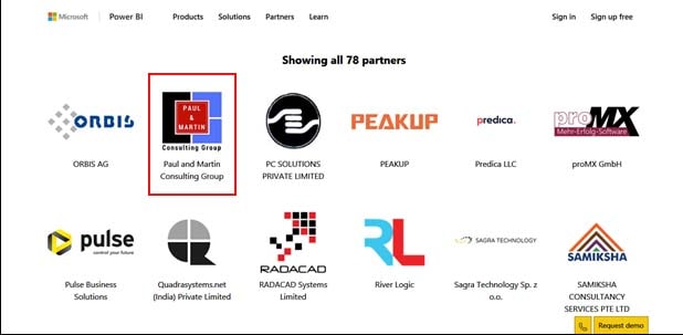 paul and martin microsoft partners list